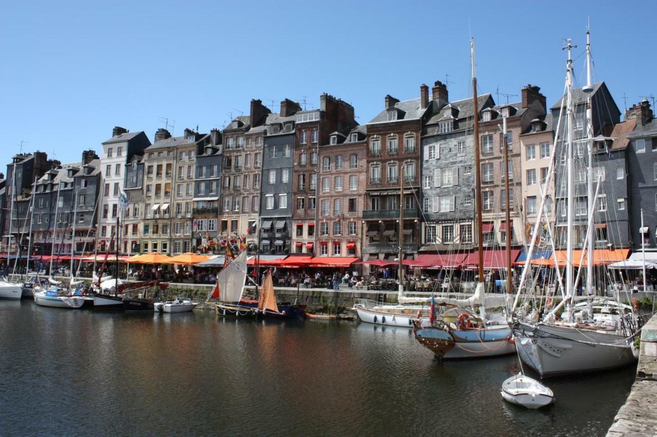 Apartament -La Batisse -Parking Prive -Coeur Historique - La Clef De Honfleur Zewnętrze zdjęcie